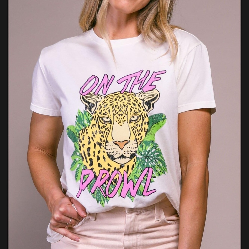 Show Me Your Mumu Thomas Tee Graphic On The Prowl Size XL